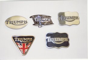 Triumph hotsell belt buckles