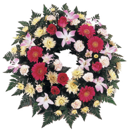 Online Flower Deliveries on Wreath   Flowers   Sympathy   Florist Perth Online  Flowers Delivery