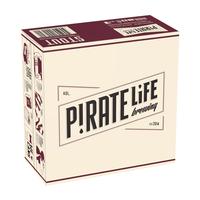 PIRATE LIFE STOUT 5.6% 16 x CANS 355ML CARTON