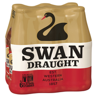 SWAN DRAUGHT STUBBIES 6 PACKS