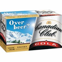 CANADIAN CLUB and COLA CAN 15PK 375ML