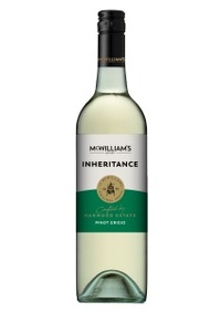 MCWILLIAMS INHERITANCE PINOT GRIGIO 750ML