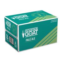 MOUNTAIN GOAT PALE ALE 5.2% 24 x STUBBIES 330ML