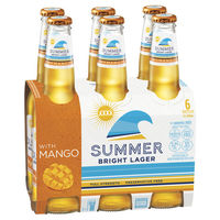 XXXX SUMMER BRIGHT MANGO 6 PACK STBS