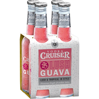 VODKA CRUISER GUAVA 4 x 275ML STUBBIES