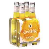 VODKA CRUISER PINEAPPLE 4 x 275ML STUBBIES