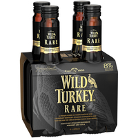 WILD TURKEY RARE and COLA 8% 4 x 320ML STUBBIES