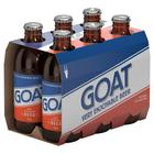 MOUNTAIN GOAT, GOAT LAGER 4.2% 6 PACK STUBBIES 375ML