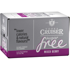 VODKA CRUISER SUGAR FREE MIXED BERRY 24 STBS CARTON