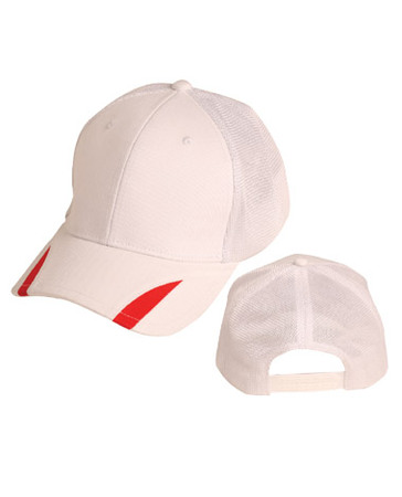 AH227 HBC Mesh Contrast Sides Cap - Grace Collection - Headwear