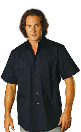 JBs Wear Long Sleeve Close Front Work Shirt (6WSCF)