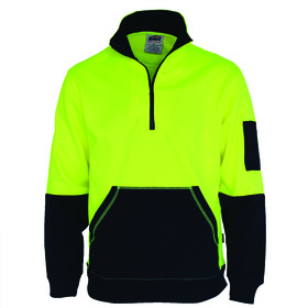 'DNC' HiVis 1/2 Zip Super Fleecy