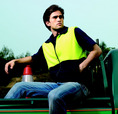 'Bocini' Unisex Hi-Vis Polar Fleece Safety Vest