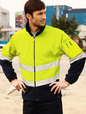 'Bocini' Unisex Hi-Vis Polar Fleece Jacket with Reflective Tape