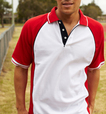 'Bocini' Mens Panel Polo