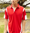 'Bocini' Unisex Breezeway Contrast Polo