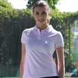 'Bocini' Ladies Pique Knit Fitted Cotton/Spandex Polo