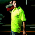 'Bocini' Unisex Hi-Vis Breezeway Safety Polo